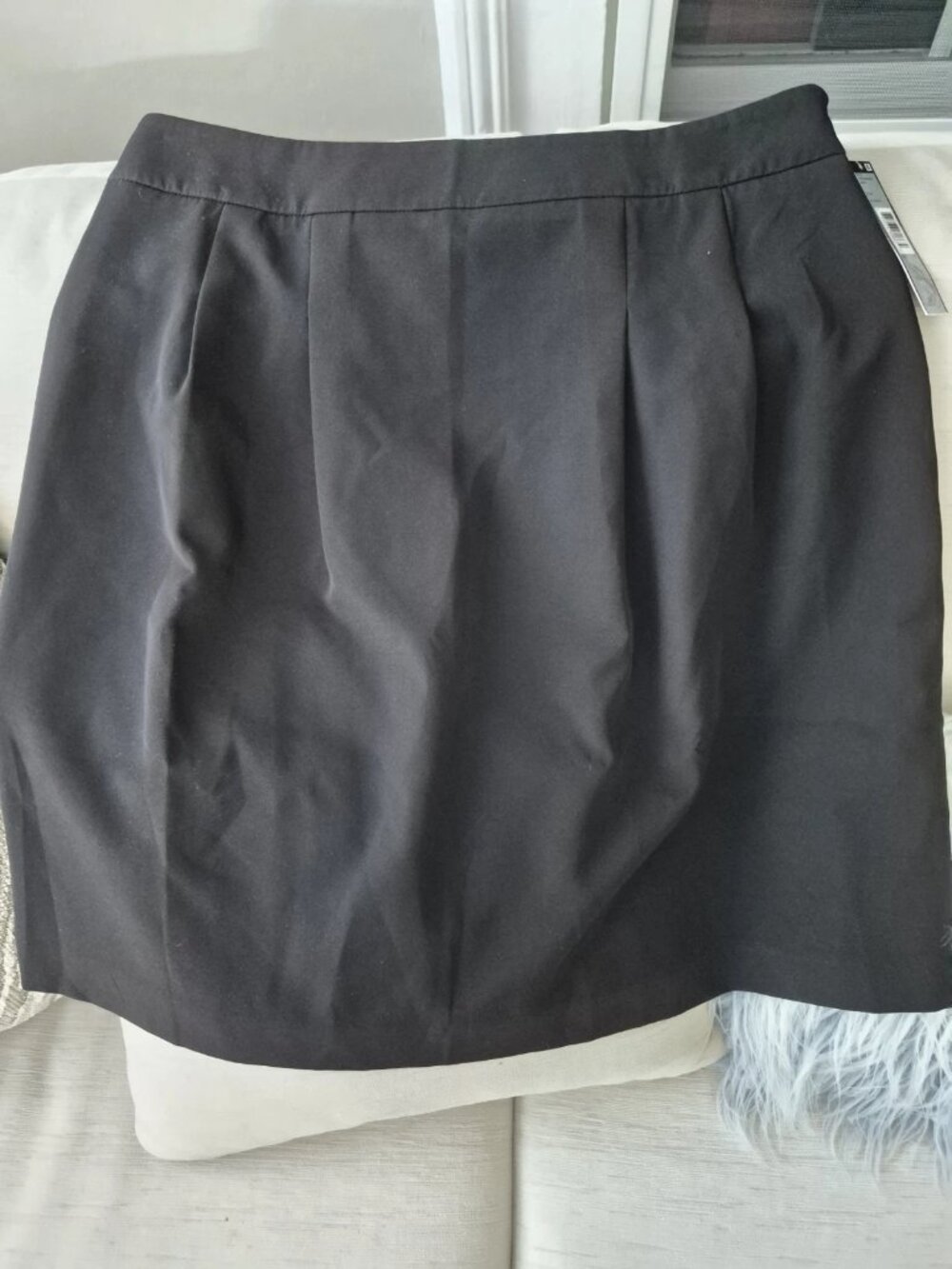 NWT Tahari ASL Black Skirt Women's Size 12 A Line Above Knee Career